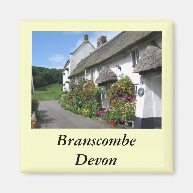 Imã Branscombe Village Devon (Frente)