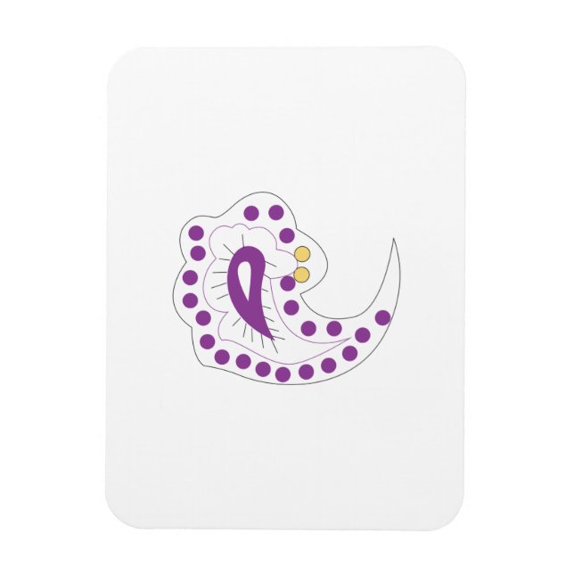 Ímã Bransoletka z serduszkiem Style, Light EggPlant (Vertical)