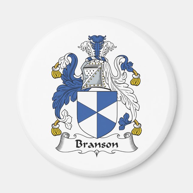 Imã Branson Family Crest (Frente)