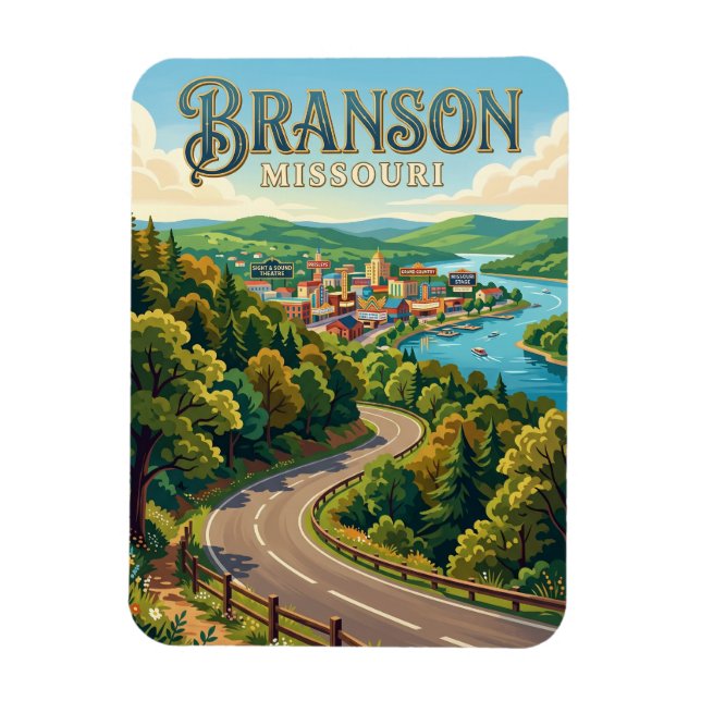 Ímã Branson Missouri (Vertical)