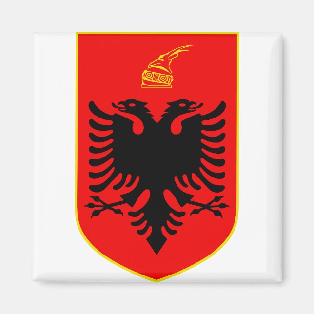 Imã Brasão de armas da Albânia (Frente)