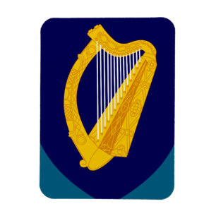 Ímã Brasão de armas da Irlanda
