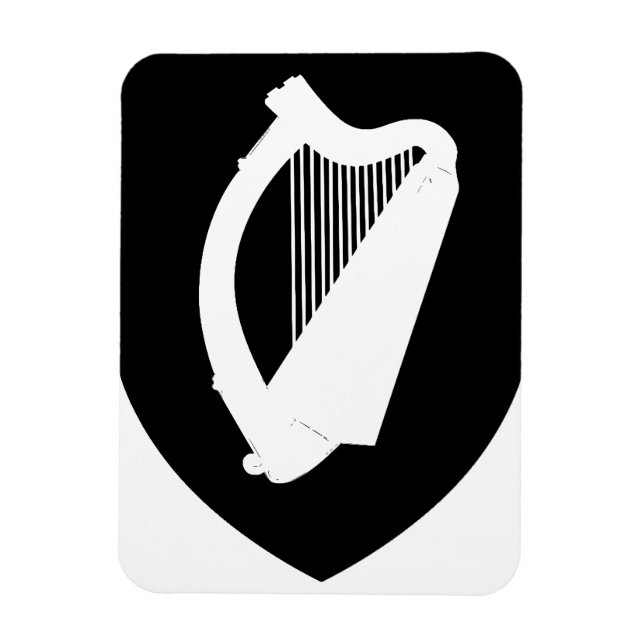 Ímã Brasão de armas da Irlanda (Vertical)