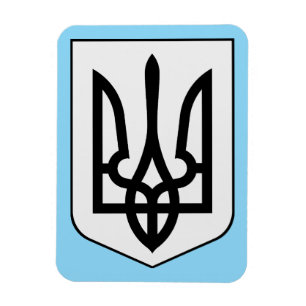 Ímã Brasão de armas da Ucrânia