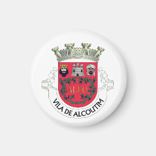 Imã Brasão de Armas de Alcoutim, Portugal