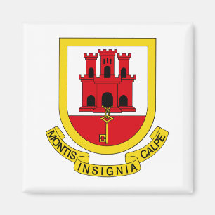 Imã Brasão de armas de Gibraltar