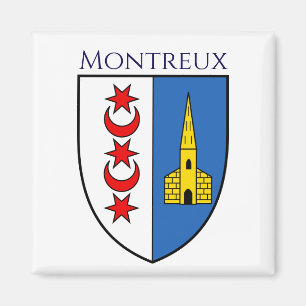 Imã Brasão de armas de Montreux, Suíça