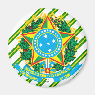 Imã Brasão de Brasil
