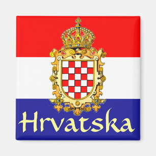 Imã Brasão de Croatia