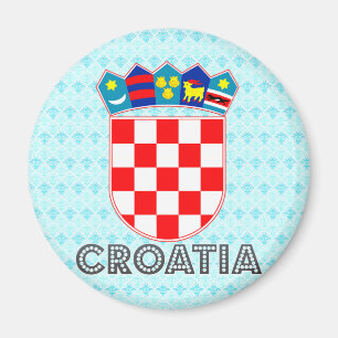 Imã Brasão de Croatia