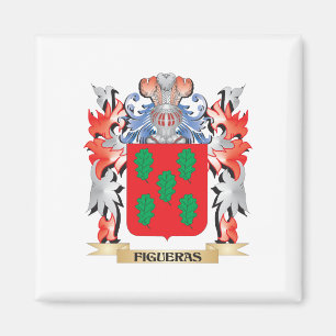 Imã Brasão de Figueras - crista da família