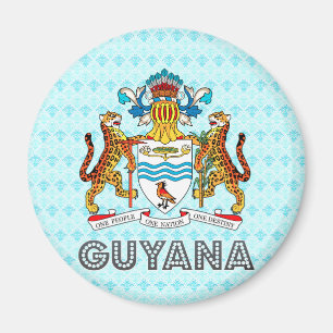 Imã Brasão de Guyana