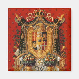 Imã Brasão de Italia, design para uma tapeçaria