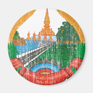 Imã Brasão de Laos