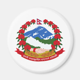 Imã Brasão de Nepal