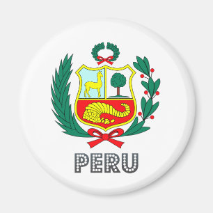 Imã Brasão de Peru