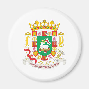 Imã Brasão de Puerto Rico