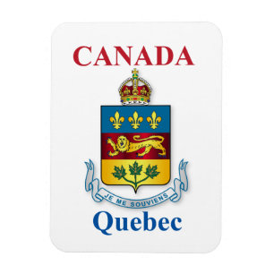 Ímã Brasão de Quebeque