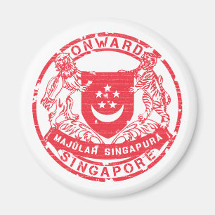 Imã Brasão de Singapore