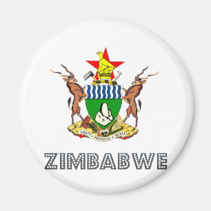 Imã Brasão de Zimbabwe