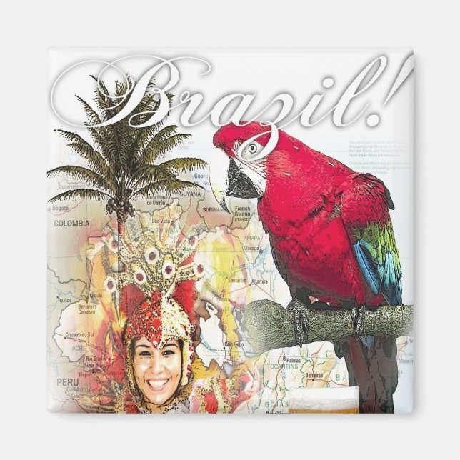 Imã brasil (Frente)