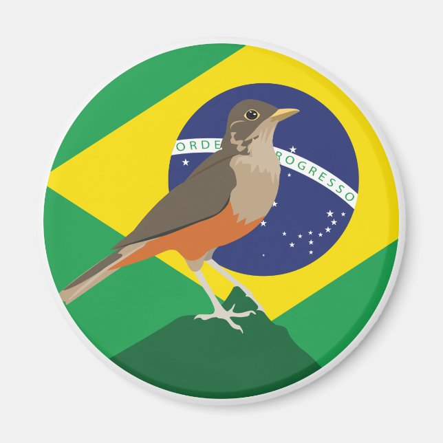 Imã Brasil brasileiro de barriga feia (Frente)