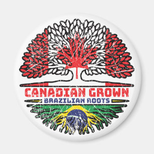 Imã Brasil: Canadá, Canadá, Bandeira de Raízes de Árvo