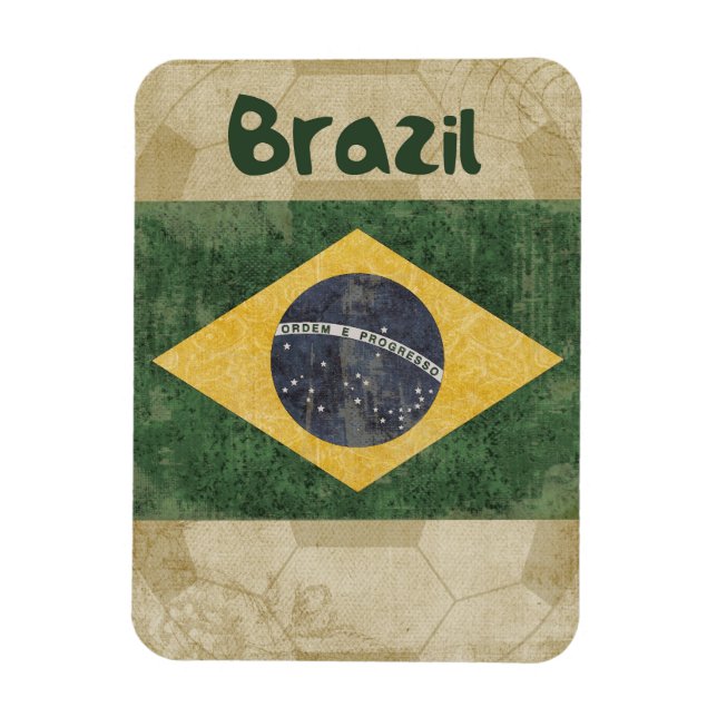 Ímã Brasil Souvenir Magnet (Vertical)