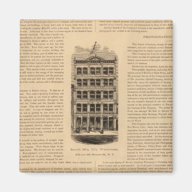 Imã Brass Works of the Scovill Manufacturing Company (Frente)