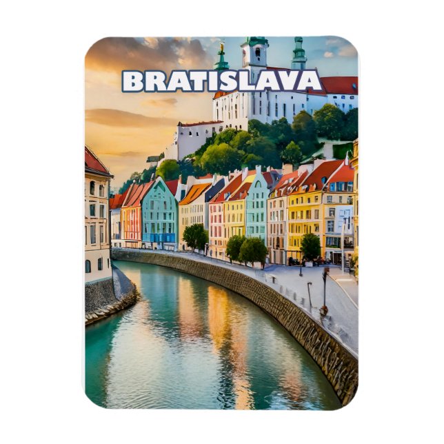 Ímã Bratislava, perle nichée sur les rives du Danube (Vertical)