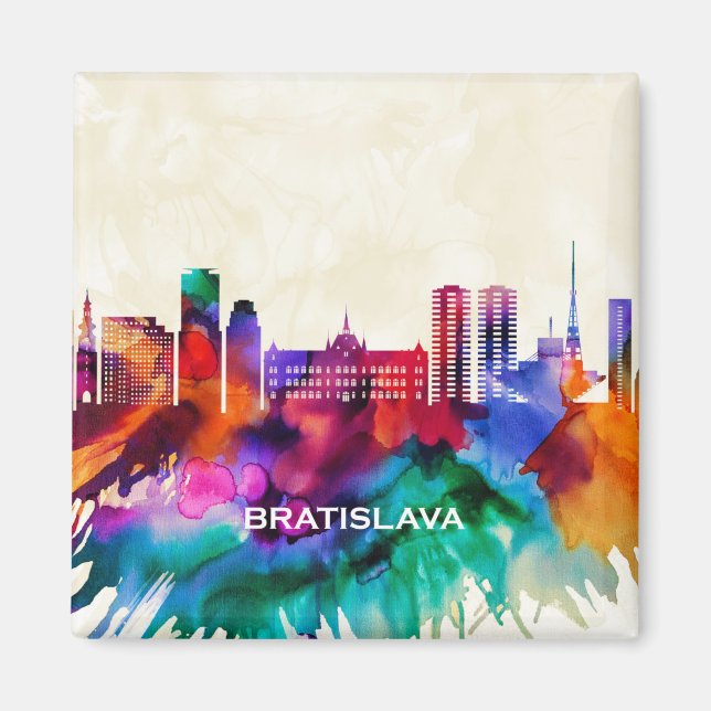 Imã Bratislava Skyline (Frente)