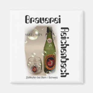 Imã Brauerei Reichenbach Bern Magnet