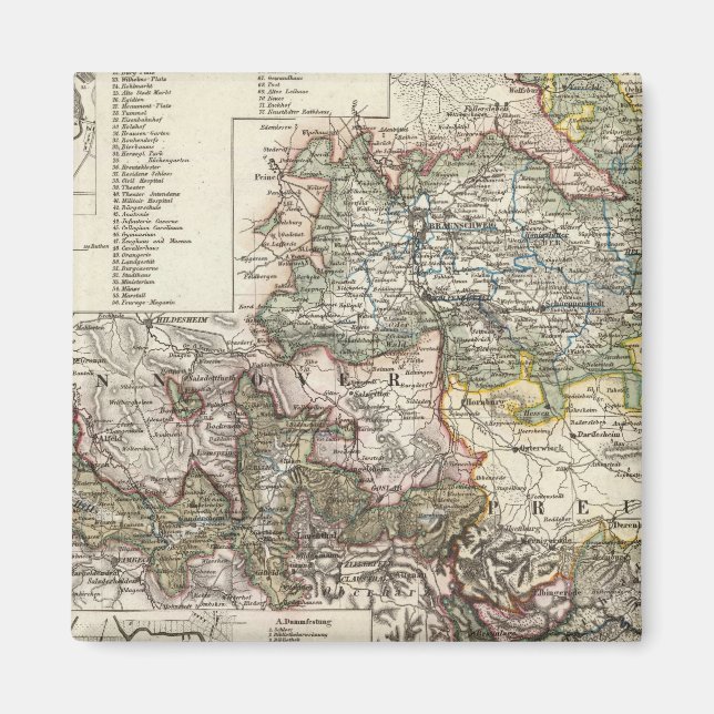 Imã Braunschweig e Wolfenbutte Alemanha (Frente)