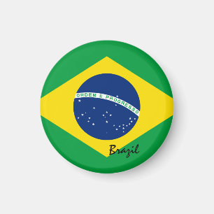 Imã Brazilian flag & Brazil - travel/sports fans