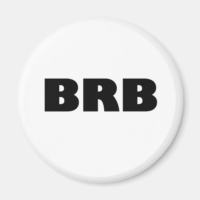 Imã BRB (Volte logo) (Frente)