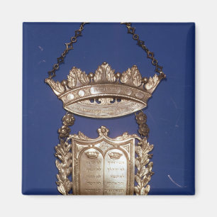 Imã Breastplate ou protetor para o rolo de Torah