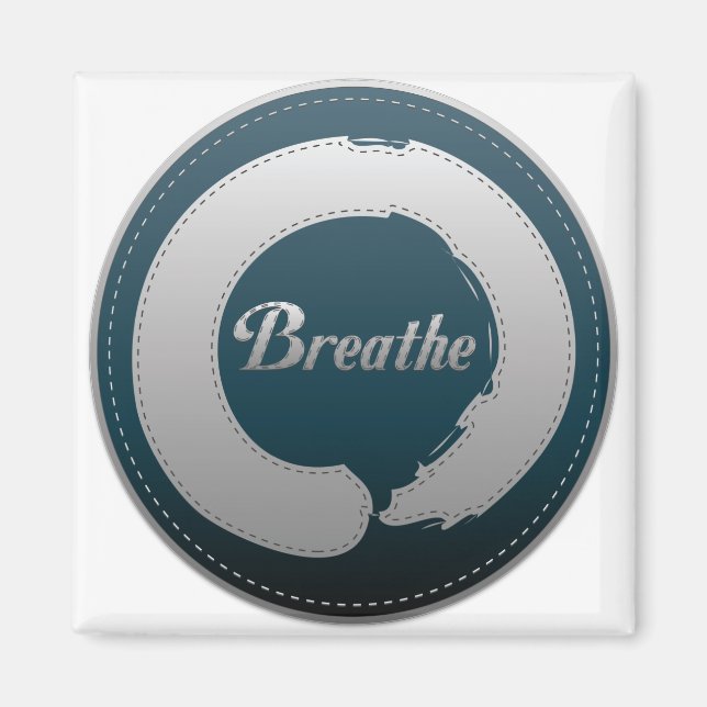 Imã Breathe Enso Stitch (Frente)