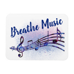 Ímã Breathe Music MoonDreams Logotipo de música