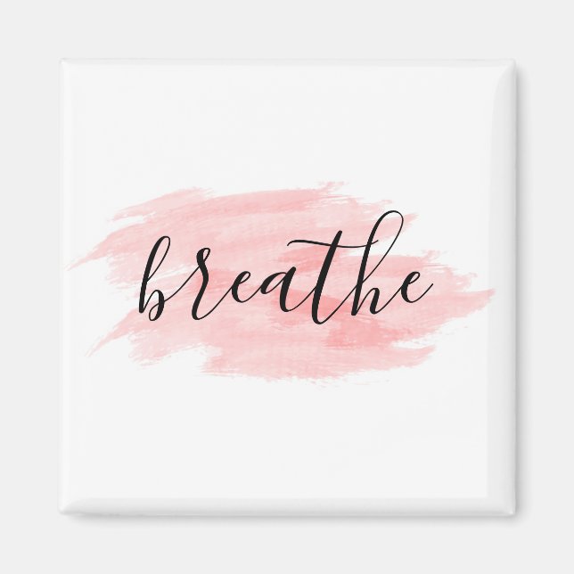 Imã Breathe Zen Yoga Meditadora (Frente)