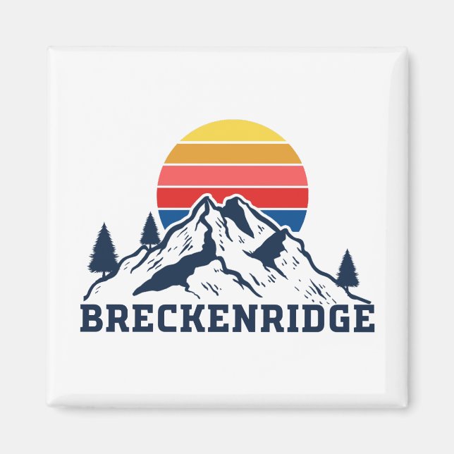 Imã Breckenridge Colorado (Frente)