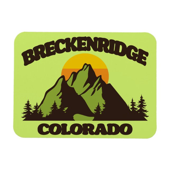 Ímã Breckenridge,Colorado (Horizontal)