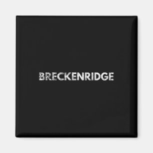Imã Breckenridge Colorado Ski Skining