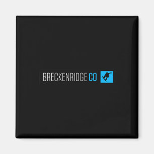 Imã Breckenridge Colorado Snowboard Type