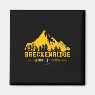 Imã Breckenridge Colorado Usa Ski Resort Alpino Skiing
