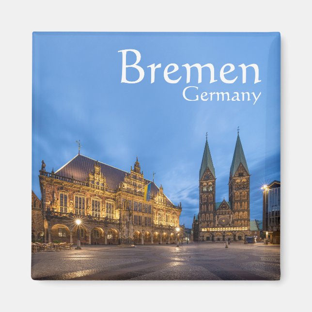Imã Bremen Alemanha Souvenir (Frente)