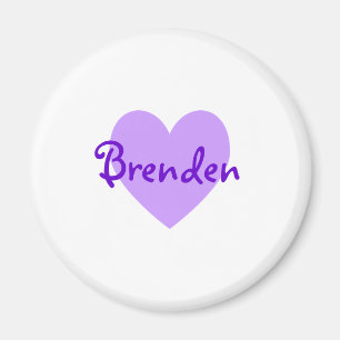 Imã Brenden no roxo