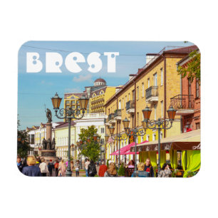 Ímã Brest Belarus Cityscape Architecture Street Б р е 