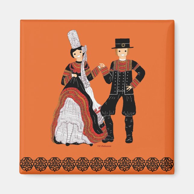 Imã Bretanha, Bigouden, França (Frente)