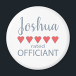 Imã Bridal e Festa de casamento 5 Oficiente do coração<br><div class="desc">Os membros do partido nobre e da festa de casamento sentir-se-ão amados e apreciados com um presente de "cinco corações" feito especialmente para eles. O amor é o que ele quer. Quer seja um casamento em casa ou um casamento de destino, os itens personalizados vão certamente trazer sorrisos ao longo...</div>