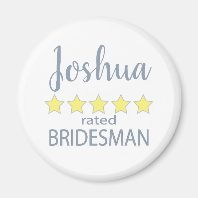 Imã Bridal & Festa de casamento 5 - Bridesman (Frente)